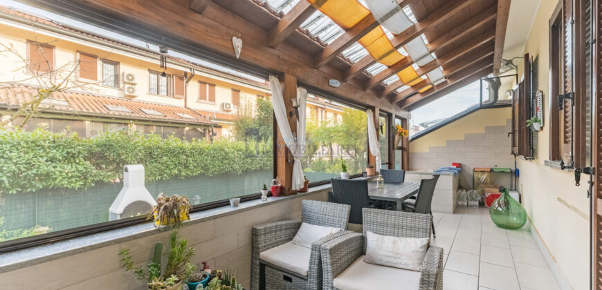 Villa a schiera via Don Giovanni Minzoni 15, Civesio, San Giuliano Milanese (Rif. IFV142)