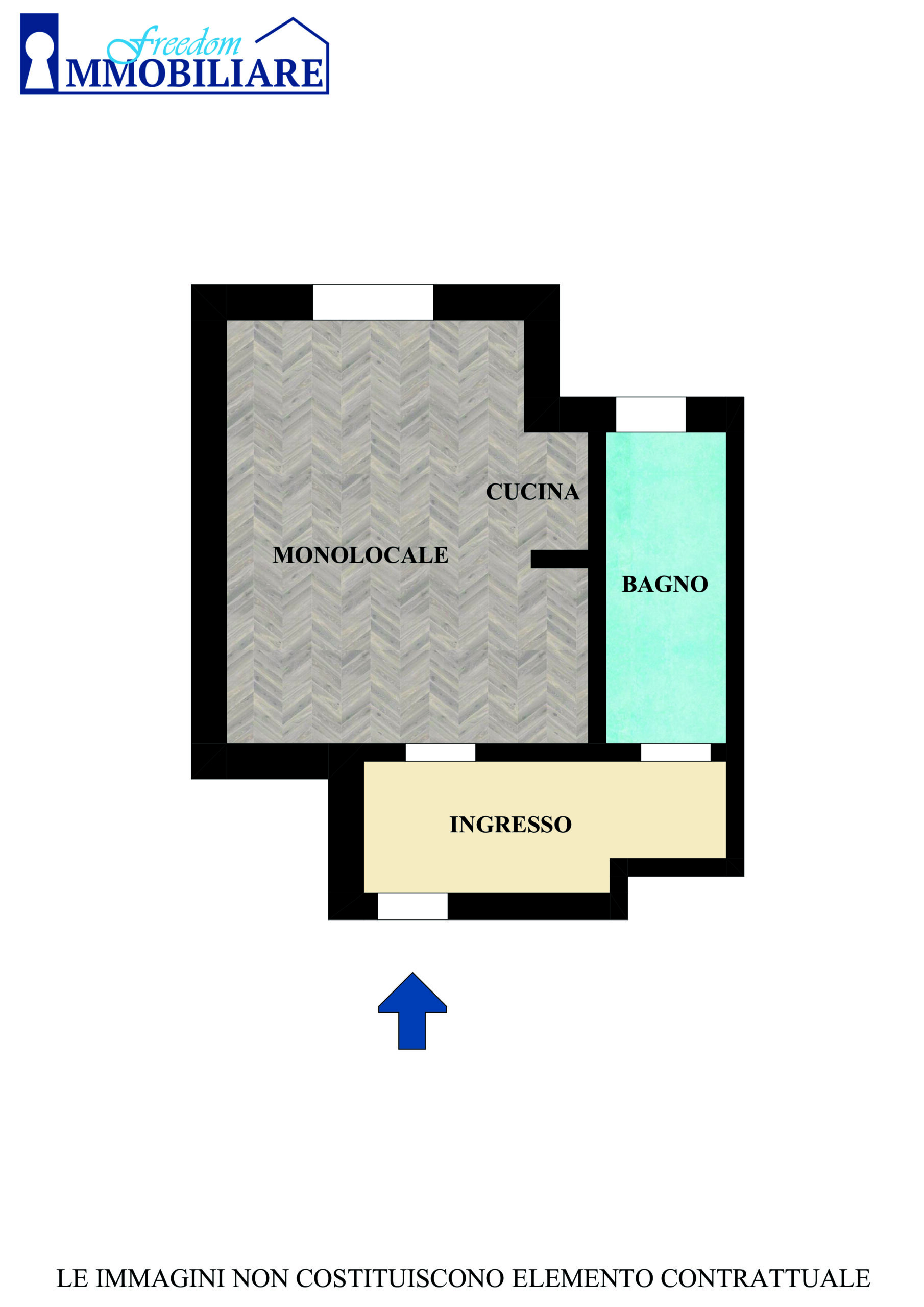 Monolocale via Alberto Caroncini 5, Lodi – Brenta, Milano (Rif. IFM193)