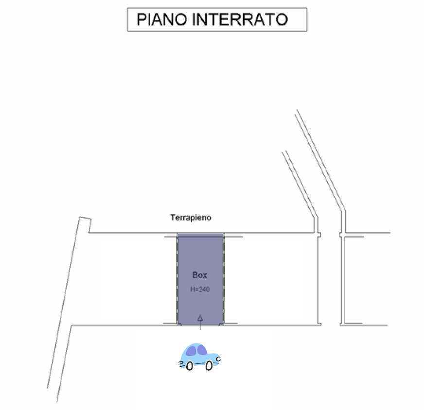 Garage – Box in Vendita a San Giuliano Milanese Via Corridoni, 35 (Rif. GSM64)