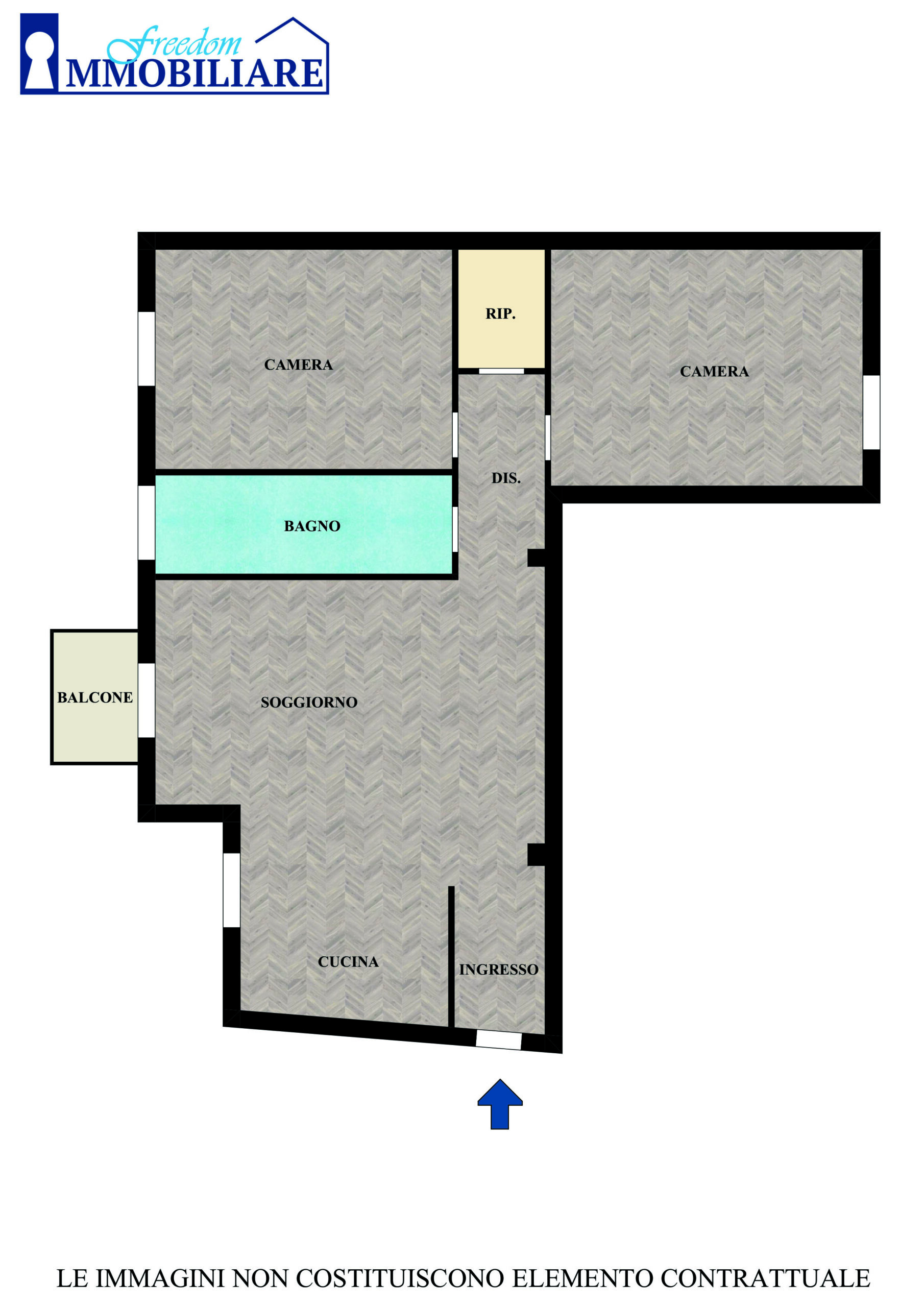 Trilocale via G. Nisoli 13, Centro, San Giuliano Milanese (Rif. SGM69)
