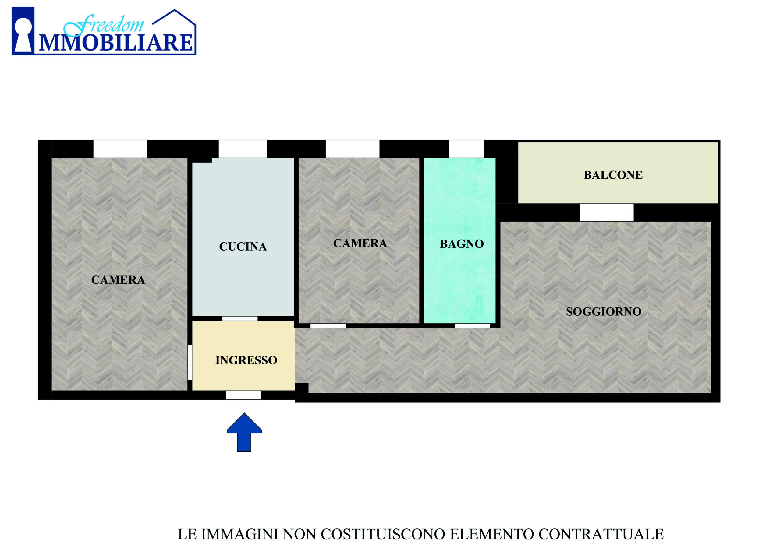 Trilocale Viale della Libertà n.68 San Donato Milanese (Rif. SDIFN106)