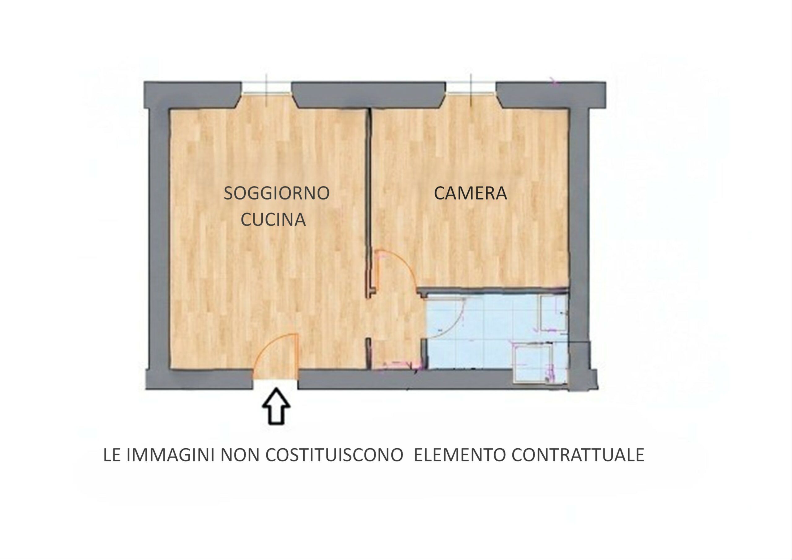 Bilocale di recente ristrutturazione, via Padova 76, Parco Trotter, Milano (Rif. IFM212)