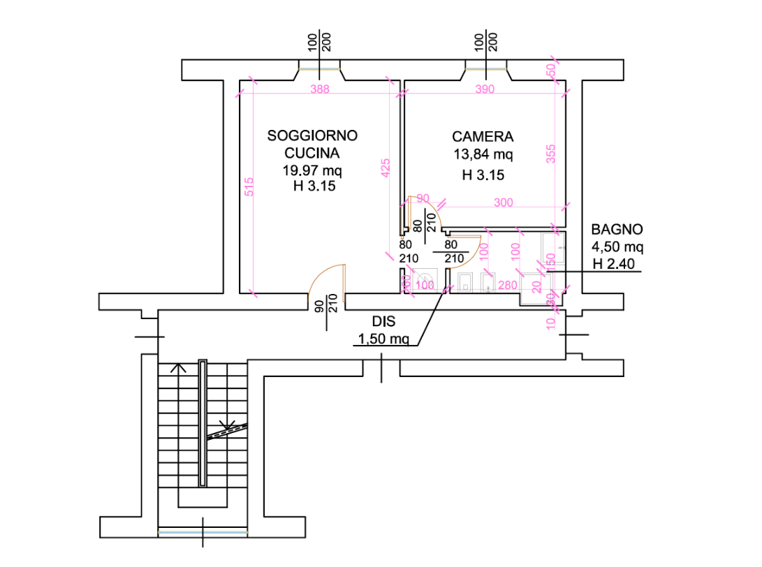 Bilocale di recente ristrutturazione, via Padova 76, Parco Trotter, Milano (Rif. IFM212)