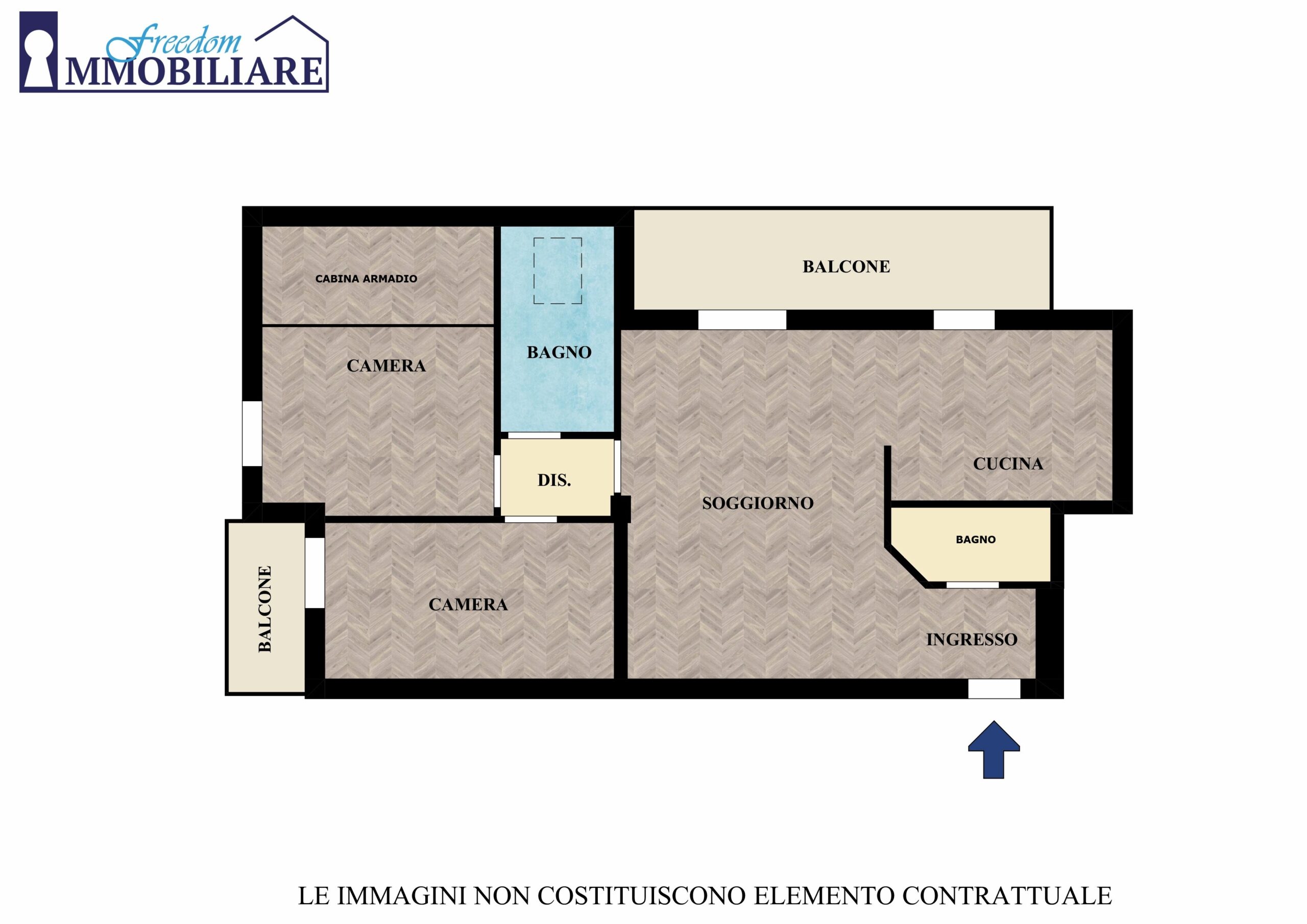 Trilocale via Giosuè Carducci 1, Laghetto, San Giuliano Milanese (Rif. SGM94)