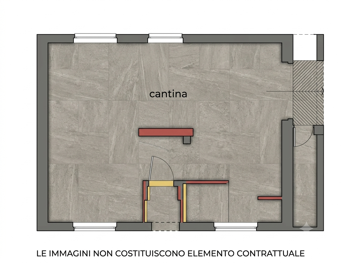 Due appartamenti in bifamiliare, via Monte Bianco 1, San Giuliano Milanese (Rif. SGM93)