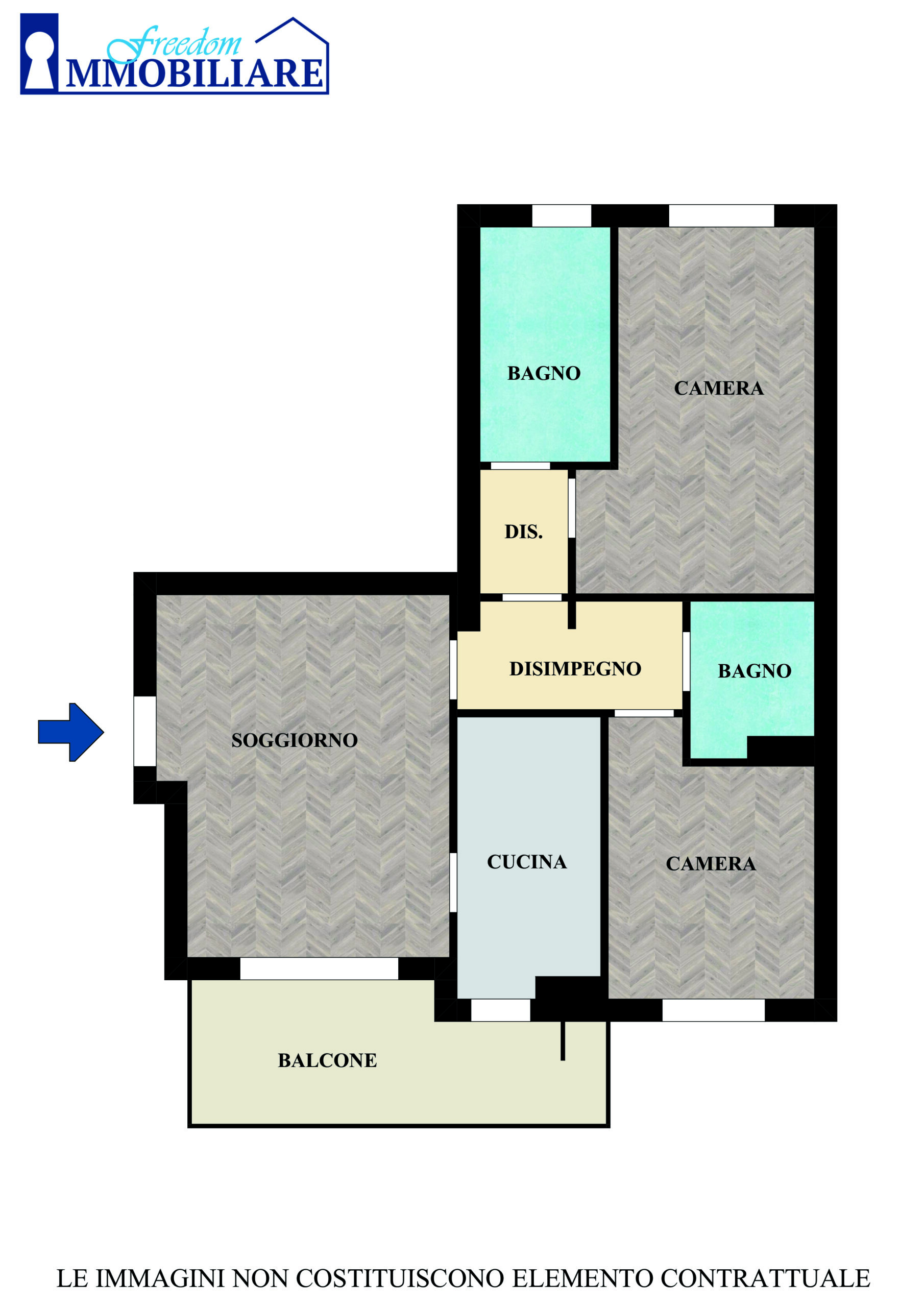 Trilocale via Fedor Dostoevskij 2, Zivido, San Giuliano Milanese (Rif. SGM94)