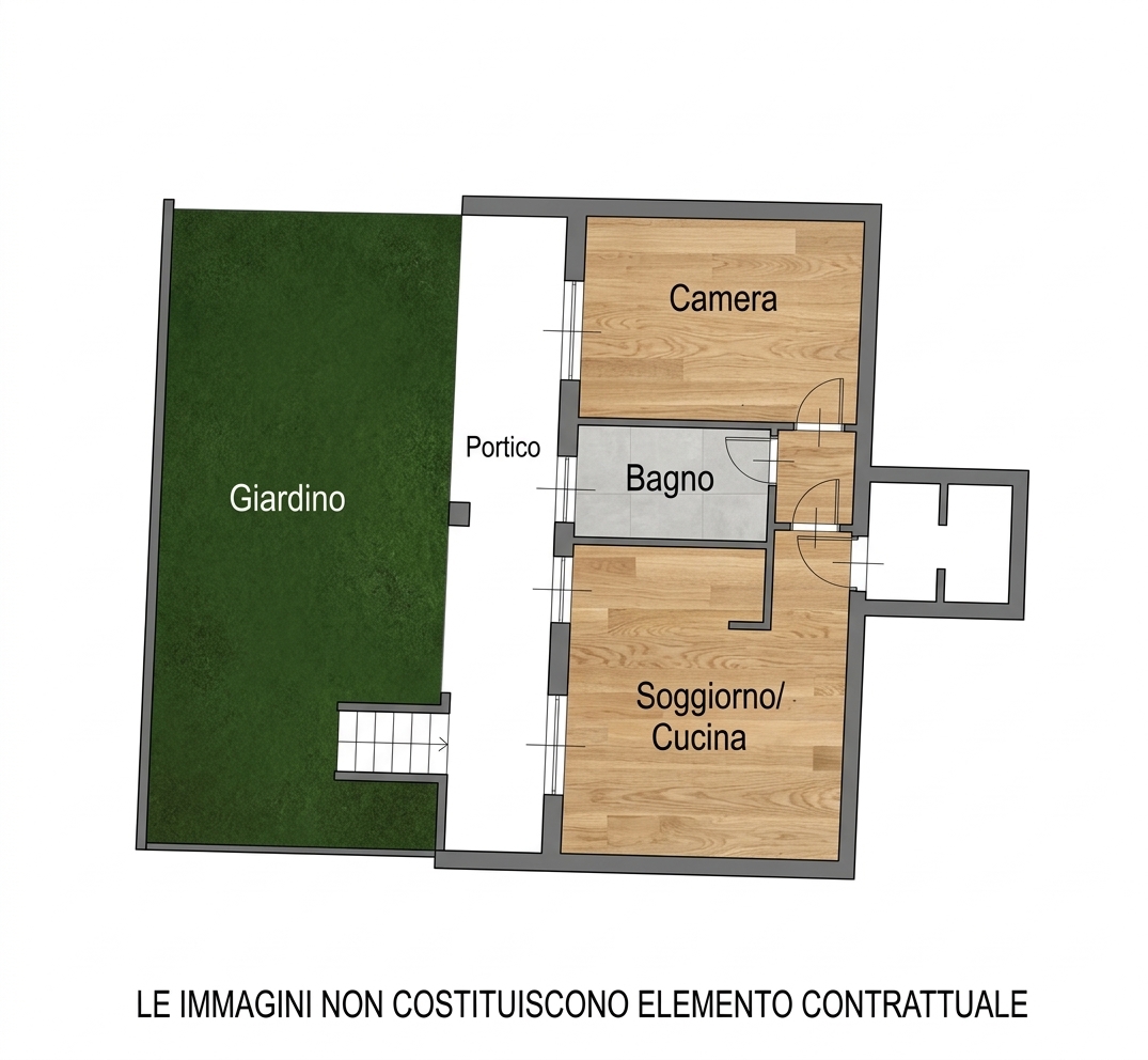 Bilocale via Giovanni Paolo II 3, Cerro al Lambro (Rif. SGM99)